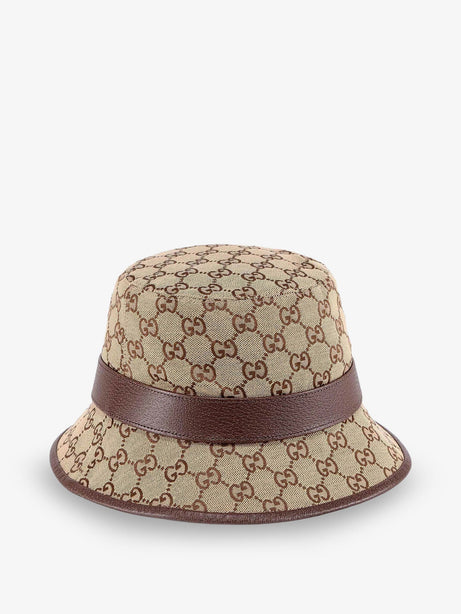 Gucci GG fabric Fedora hat - Cacao Beige