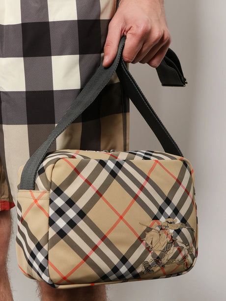 Burberry Essential nylon crossbody bag - Sand