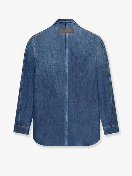 Givenchy Overshirt denim shirt - Dark Blue