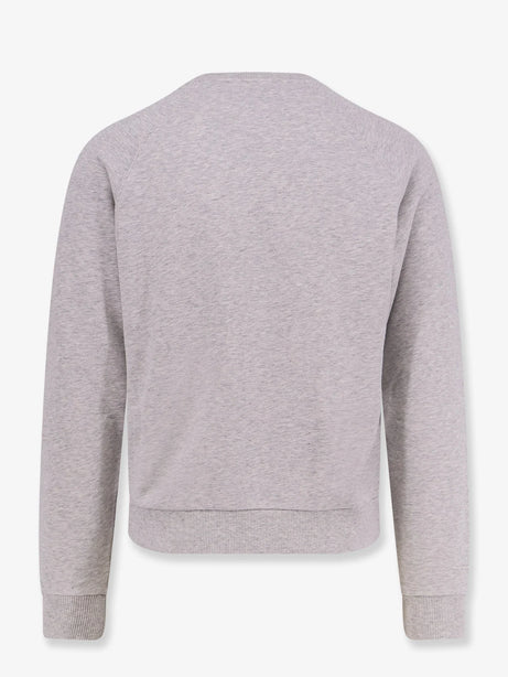 Celine Cotton sweatshirt with multicolor print - Pale Grey  Multico