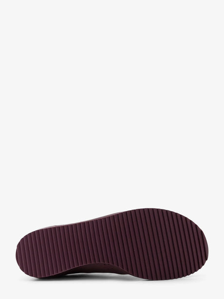 Ami Paris Leather low-top sneakers - Cerise