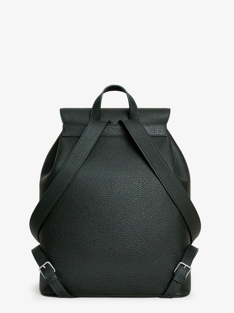 Celine Folco leather backpack - Night Green
