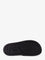 Fendi Low leather sandals with FF jacquard insert - Neronergrigio Nero