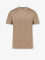 Boss Cotton and silk T-shirt - Medium Brown