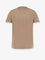 Boss Cotton and silk T-shirt - Medium Brown