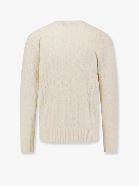 Polo Ralph Lauren Wool and cashmere cable knit sweater - Andovercream