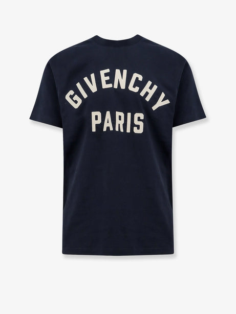 Givenchy Cotton T-shirt - Navywhite
