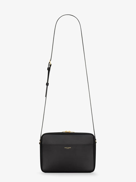 Saint Laurent Leather Camera Bag shoulder bag - Nero