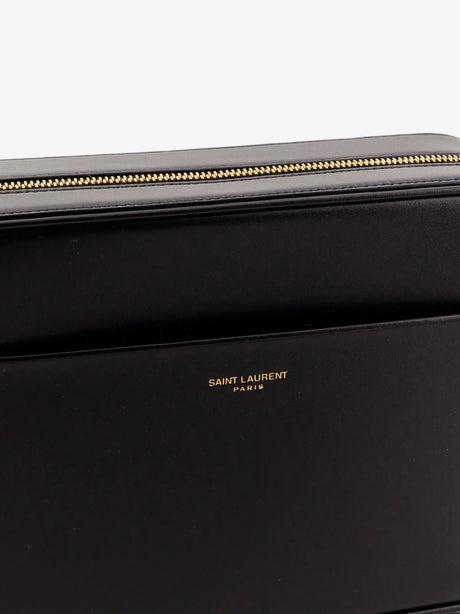Saint Laurent Leather Camera Bag shoulder bag - Nero