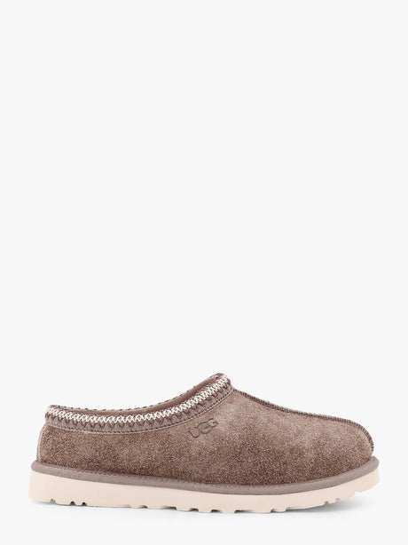 Ugg Tasman shaggy suede mule - Marrone