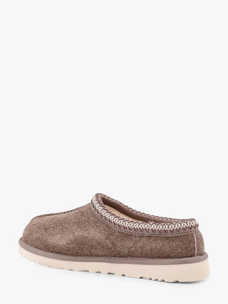 Ugg Tasman shaggy suede mule - Marrone