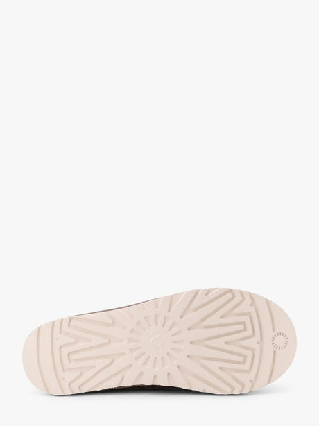 Ugg Tasman shaggy suede mule - Marrone
