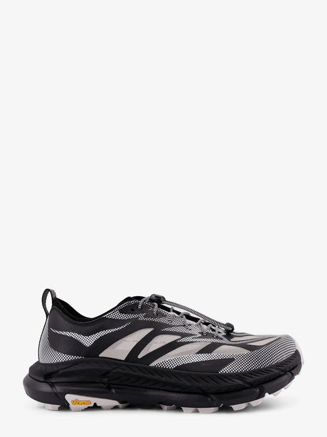 Hoka U Mafate Speed 4 Lite TS technical fabric sneakers - Nero