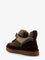 Ugg Lowmel suede and nylon sneakers - Burnt Olive / Mustard Seed