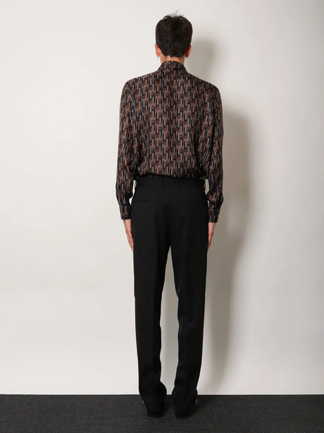 Fendi Virgin wool trousers - Nero