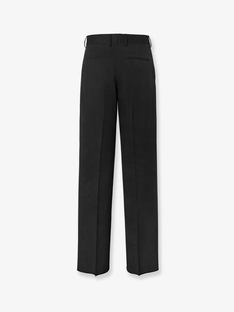Fendi Virgin wool trousers - Nero