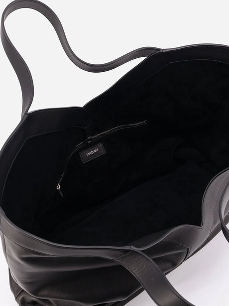 Saint Laurent Y Oversize leather tote bag - Nero