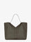 Saint Laurent Y Oversize leather tote bag - Light Musk