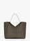 Saint Laurent Y Oversize leather tote bag - Light Musk