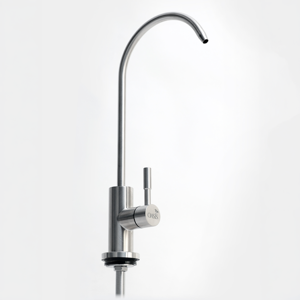 Oasis Drinking Water Faucet - Ice Crystal Silver