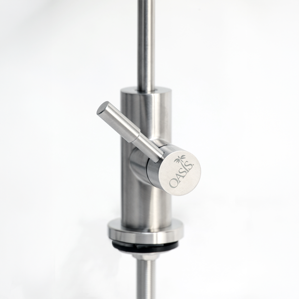 Oasis Drinking Water Faucet - Ice Crystal Silver