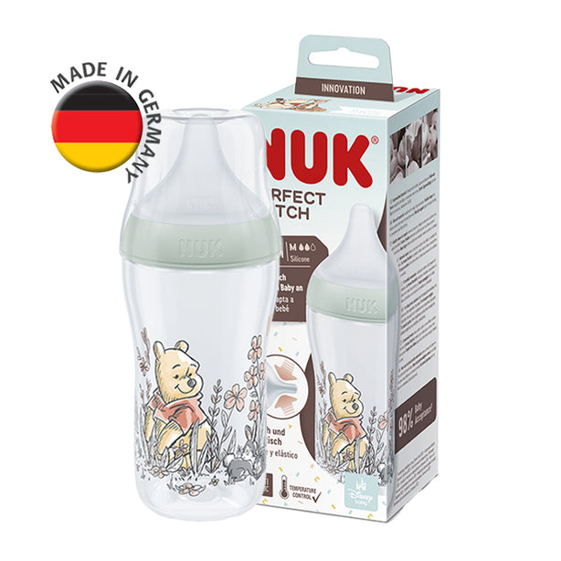 NUK Perfect Match PP Pooh 260ml Silicone M (3months+)
