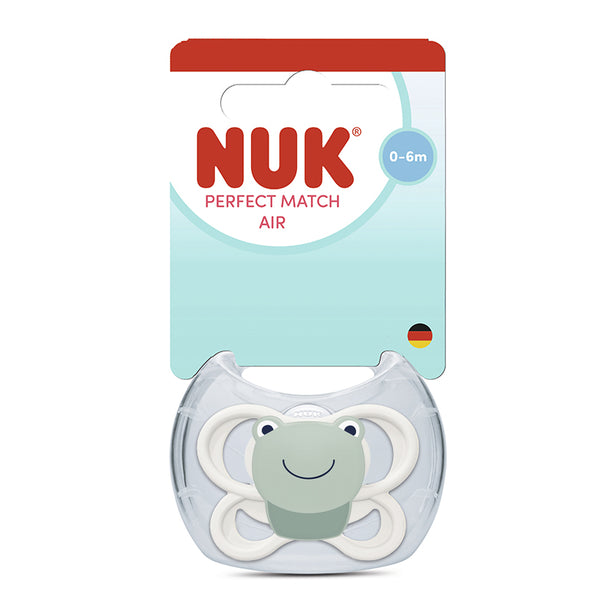 NUK Space Perfect Match Air Silicone Soother Pacifier 1pc/box | 0-6 Months