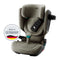 Britax KidFix Pro Highback Booster Car Seat |100 - 150cm | 15 - 36 kg (Lux - Urban Olive with Secure Guard)