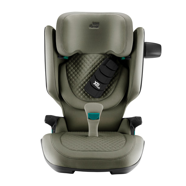 Britax KidFix Pro Highback Booster Car Seat |100 - 150cm | 15 - 36 kg (Lux - Urban Olive with Secure Guard)