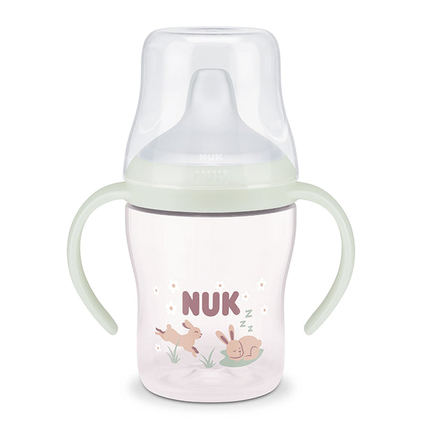 NUK Perfect Match Learner Cup | Learner Bottle 150ml | 6 months+ (Bunny)
