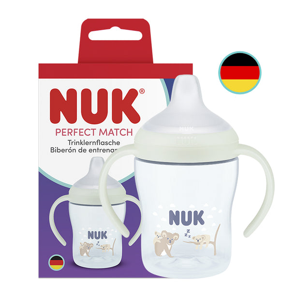 NUK Perfect Match Learner Cup | Learner Bottle 150ml | 6 months+ (Koala)