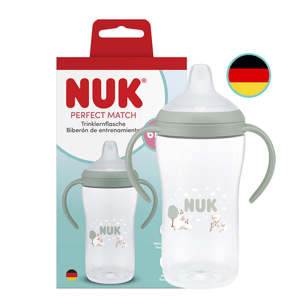 NUK Perfect Match Learner Cup | Learner Bottle 260ml | 6 months+ (Sheep)