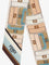 Fendi Wrappy multicolor silk bandeau - Azzurro