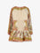 Zimmermann Indra cotton and silk mini dress - Chartreuse Floral