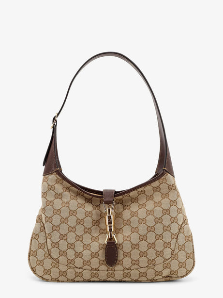Gucci Jackie shoulder bag in GG fabric shoulder bag - Beige