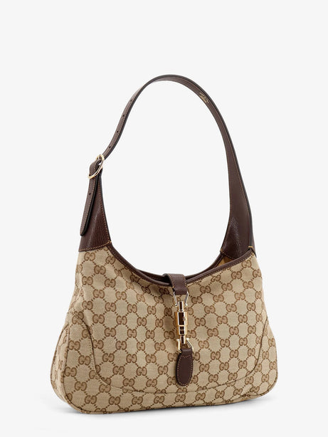 Gucci Jackie shoulder bag in GG fabric shoulder bag - Beige