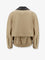 Bottega Veneta Cotton Jacket with Intrecciato leather collar - Sahara