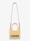 Loewe Paula's Ibiza -Loewe Front Mini Raffia Handbag - Natural