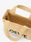 Loewe Paula's Ibiza -Loewe Front Mini Raffia Handbag - Natural