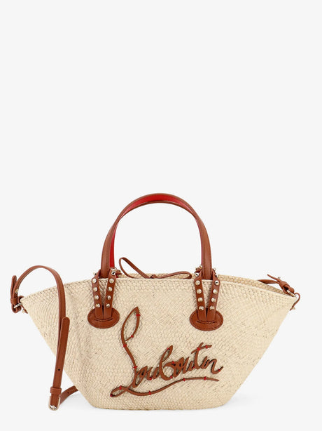 Christian Louboutin Cabata Raffia Handbag - Naturalcuoio