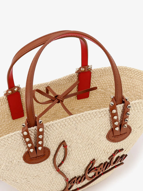 Christian Louboutin Cabata Raffia Handbag - Naturalcuoio