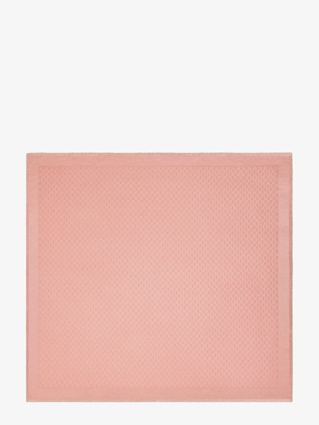 Gucci GG silk and wool shawl - Magentawhte