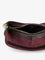 Fendi Fendigraphy Mini leather handbag with metal lettering logo - Brown