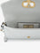 Valentino Garavani DeVain laminated leather shoulder bag - Silver