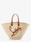 Christian Louboutin Cabata Large raffia shoulder bag - Naturalcuoio