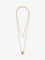 Loewe Paula's Ibiza -Anagram Bombè Brass Necklace - Gold