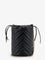 Gucci GG Marmont matelassé leather bucket bag - Black