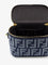 Fendi Fendi Vanity denim-effect FF jacquard minibag - Blu Os
