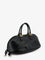 Balenciaga Bolero Bowling Medium Leather Bag - Blackplum