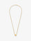 Loewe Paula's Ibiza -Anagram Pebble silver necklace - Gold